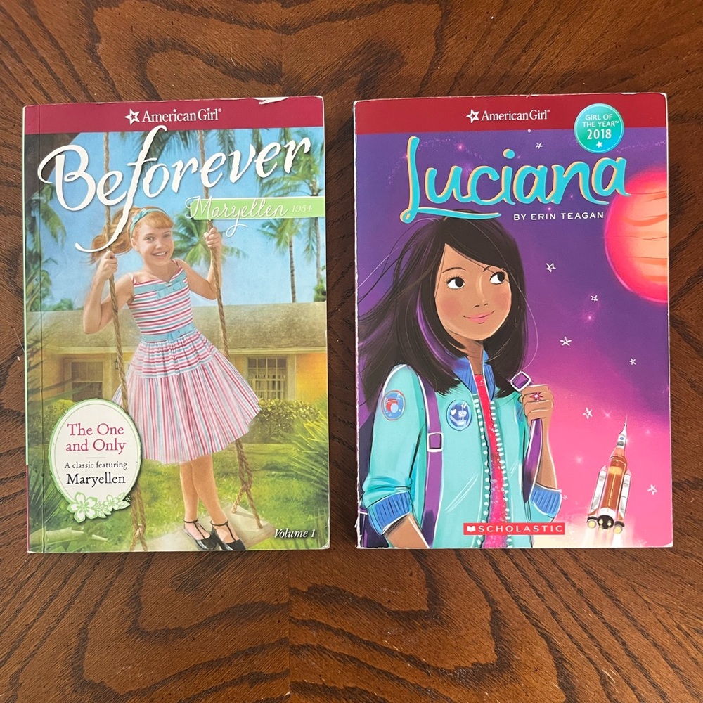 American Girl kids books | set of 2 chapter books